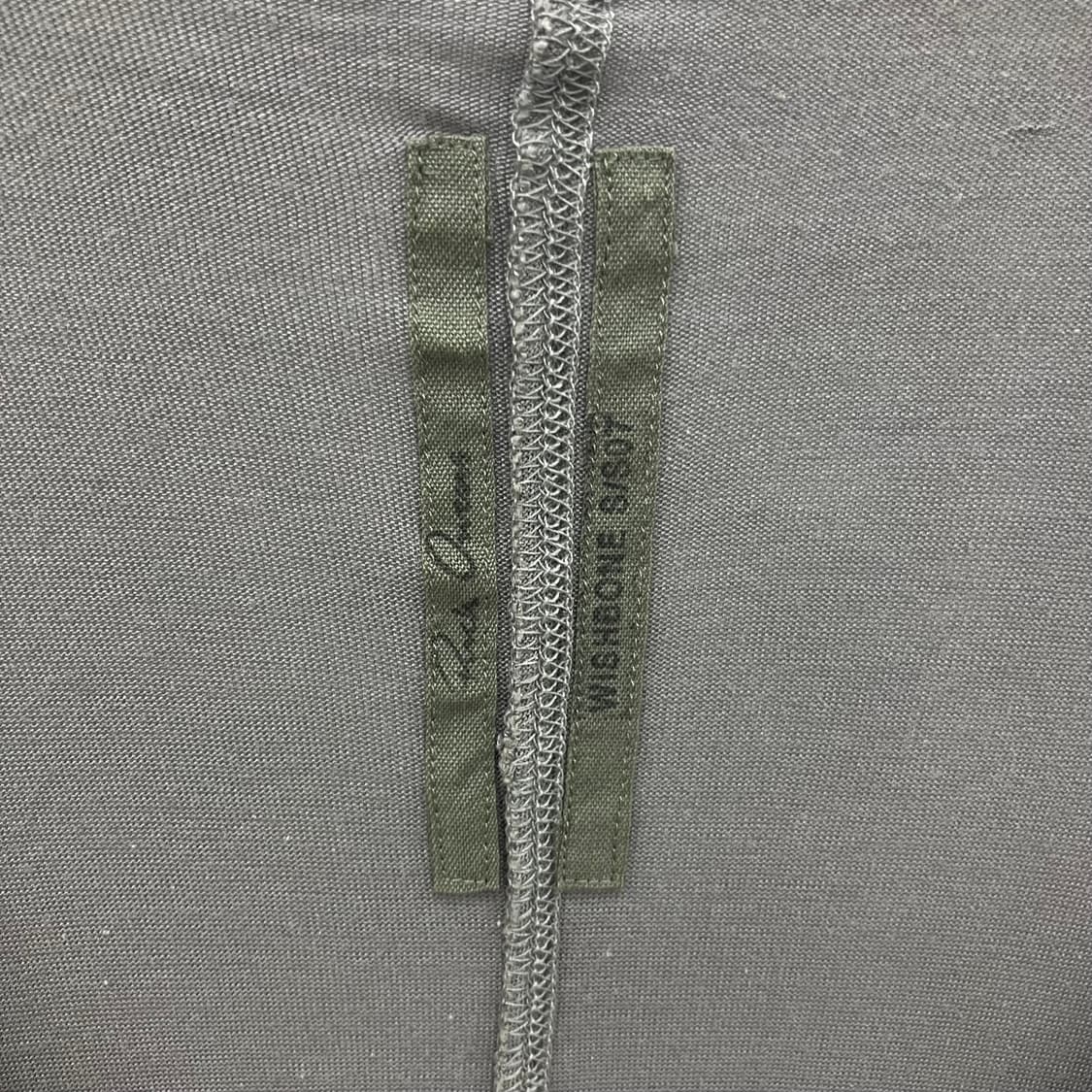 릭오웬스 07ss wishbone 그레이 브이넥 롱슬리브 38 상품이미지3