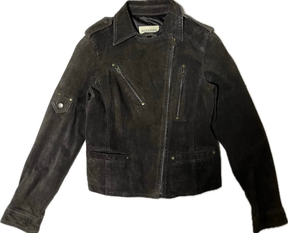 Lee 빈티지 돈피 스웨이드 자켓 상품이미지1