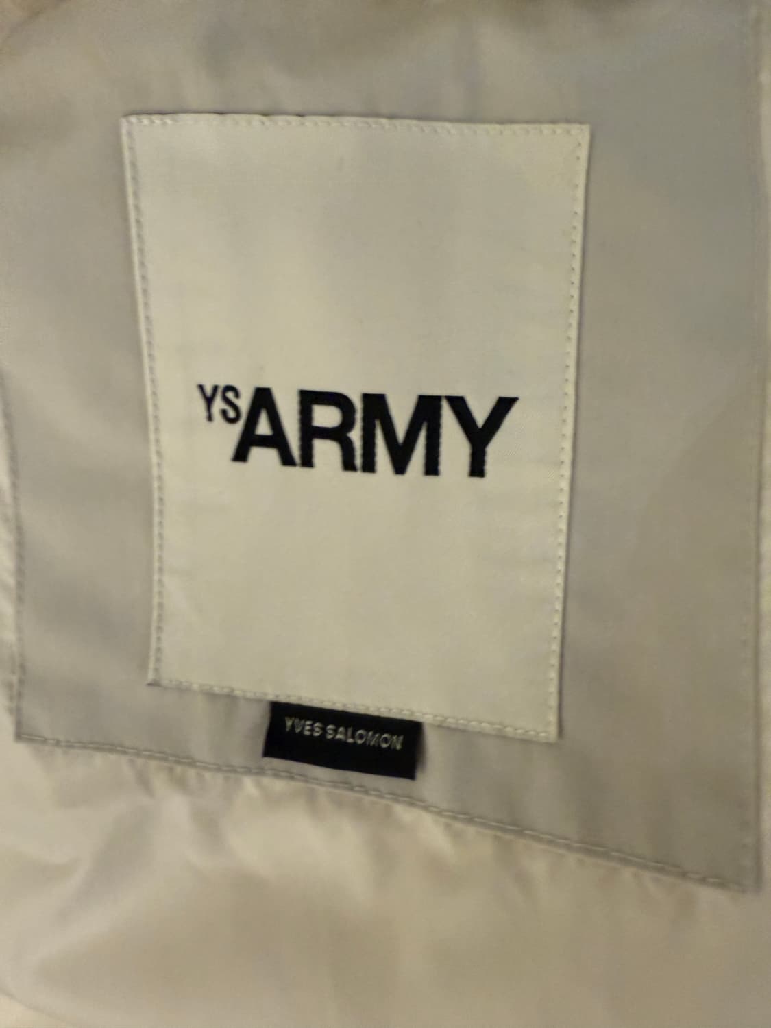 이브 살로몬 Yves Salomon YS Army 메탈릭 패딩 상품이미지4