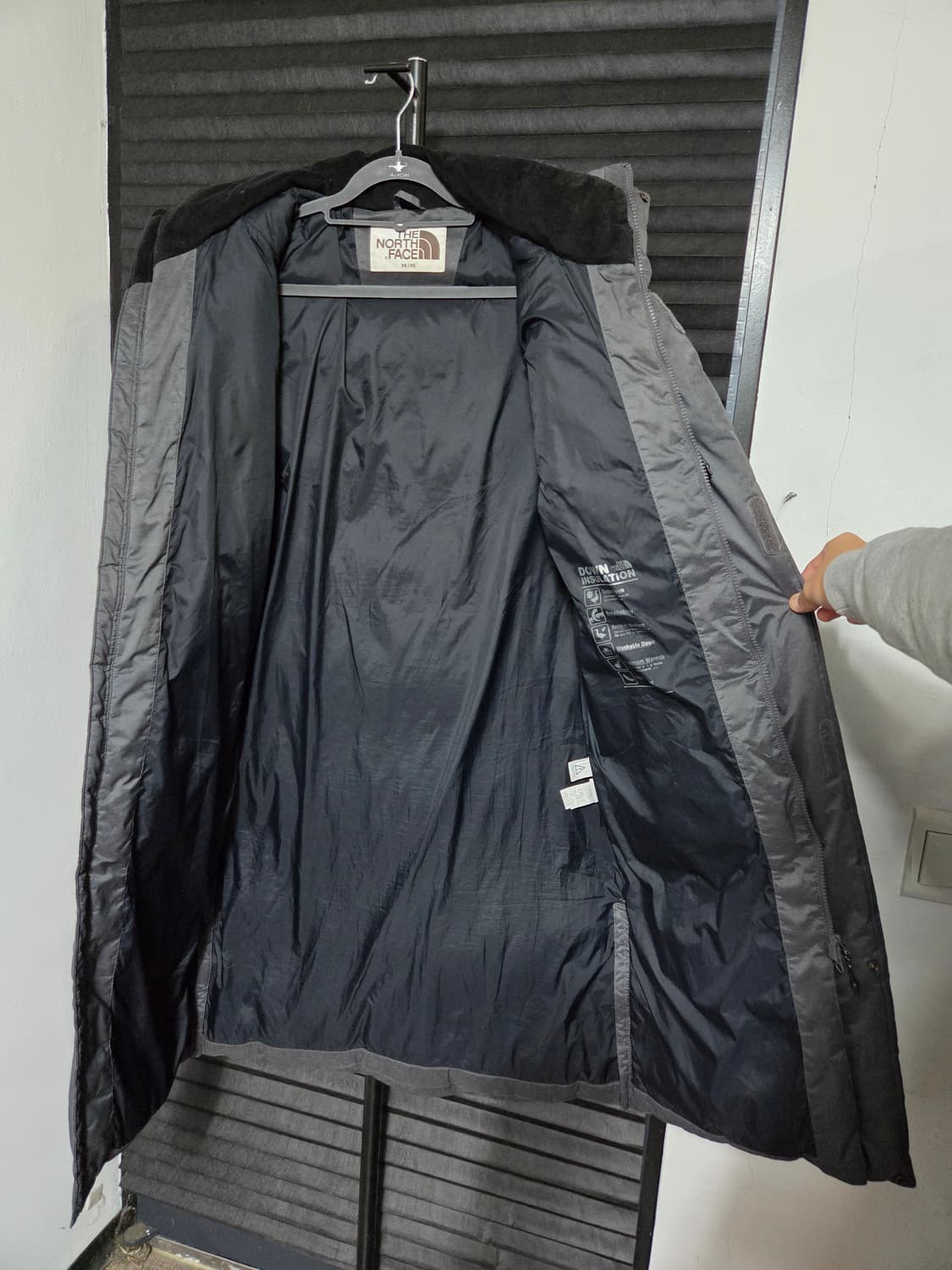 (정품) [노스페이스] 구스다운 롱패딩 판매합니다. 상품이미지5