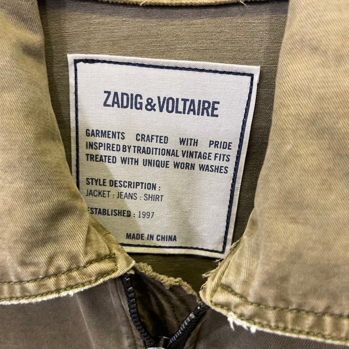 ZADIG&VOLTAIRE 워크자켓 상품이미지2