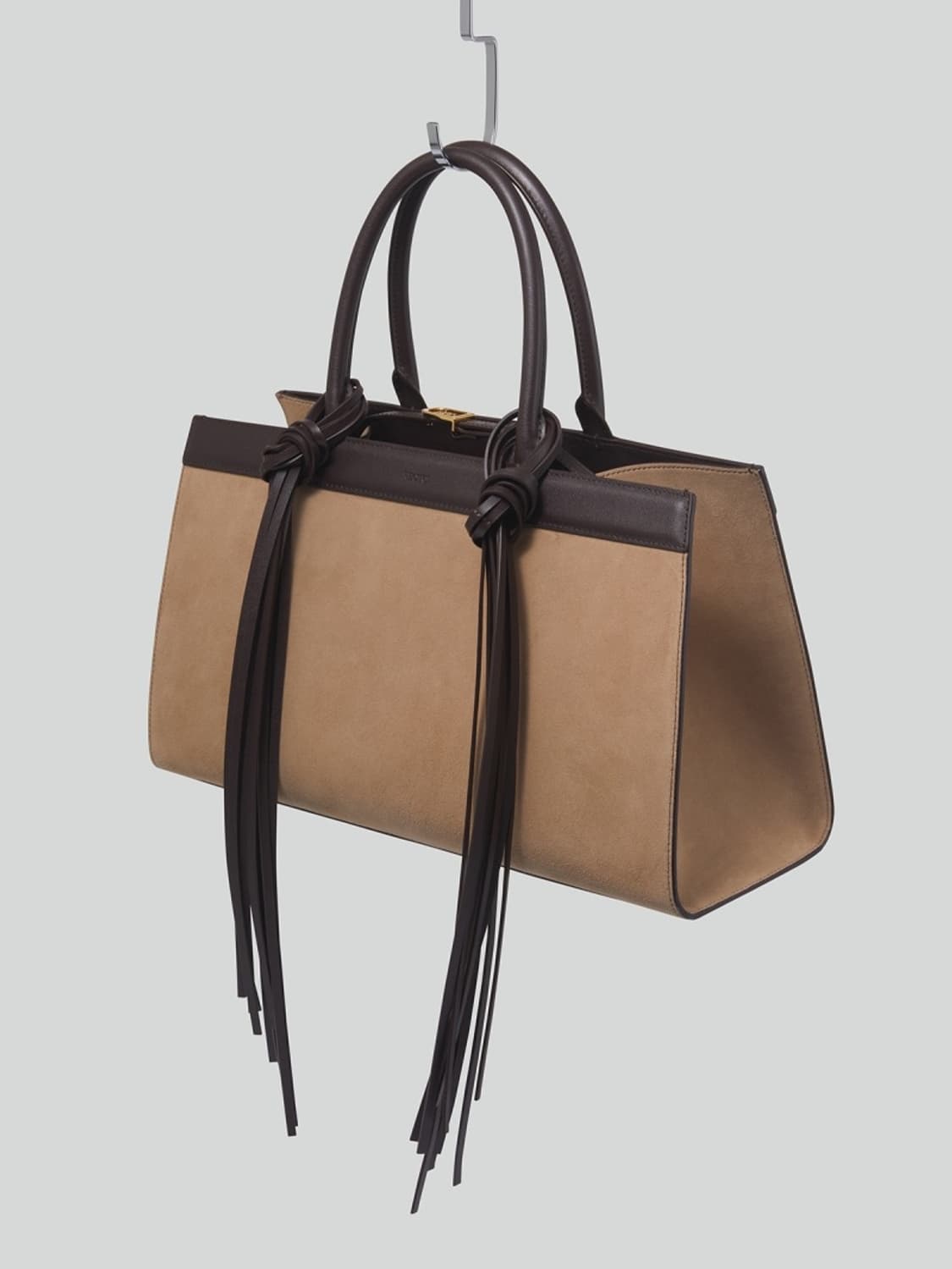 렉토 이비자 캔버스 라지 토드백 스웨이드 탄 상품이미지7