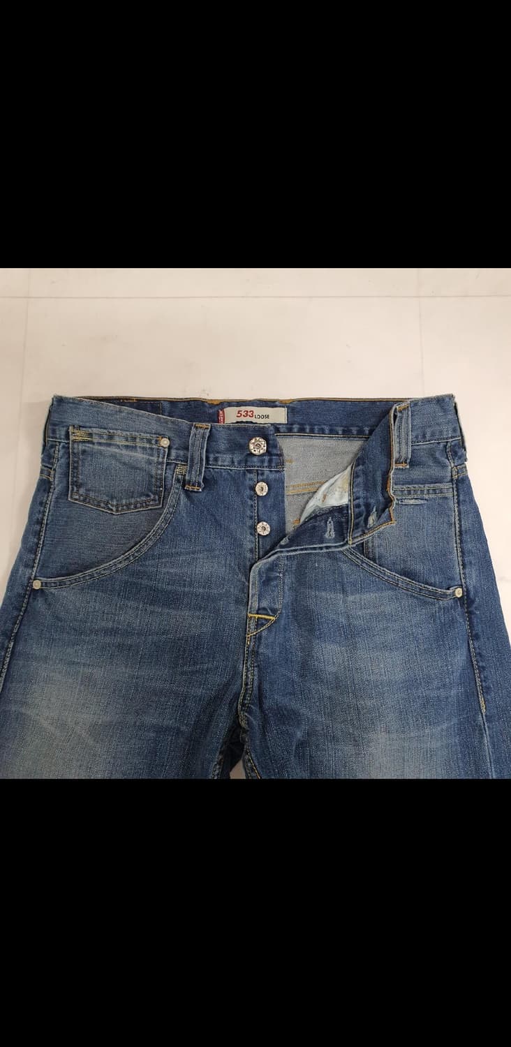 벨기에 리바이스533 신치백 데님팬츠 32x34 상품이미지4