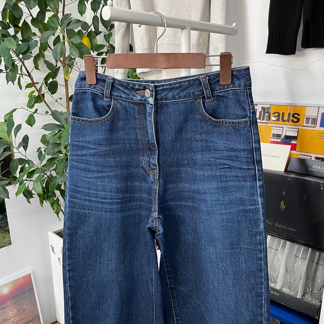 산드로 2024 와이드 데님팬츠 36 상품이미지2