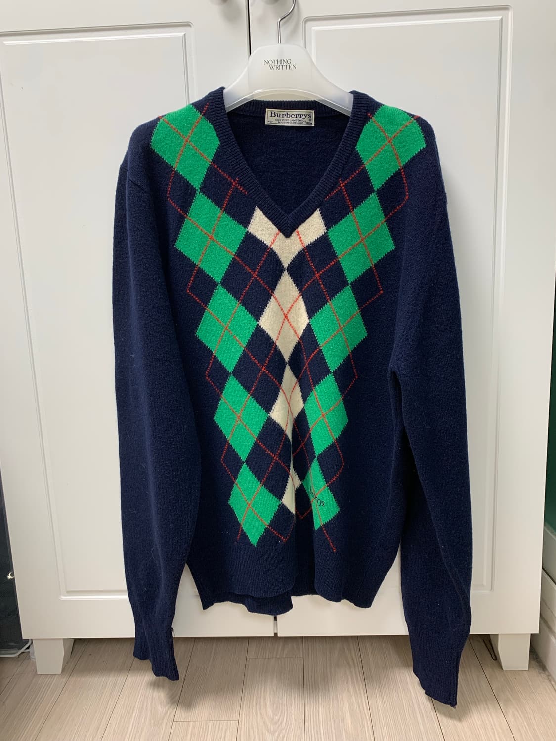 버버리 아가일 니트 상품이미지1