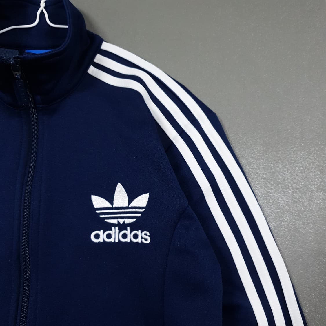 95 (M) 아디다스 스포 유로파 파이어버드 트랙탑 져지 자켓 네이비 상품이미지2