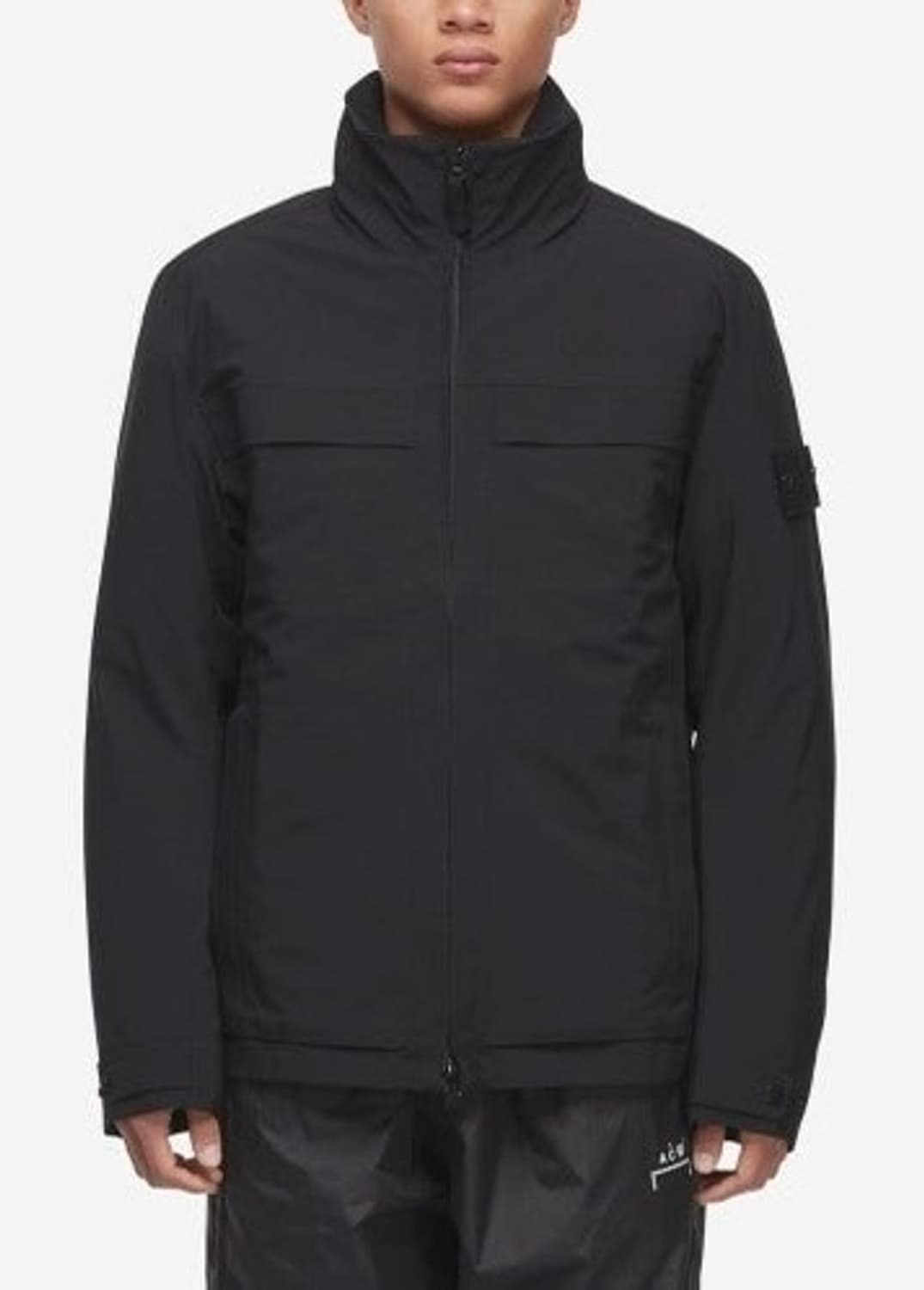 [M] 스톤아일랜드 고스트피스 탱크 자켓 블랙 상품이미지2