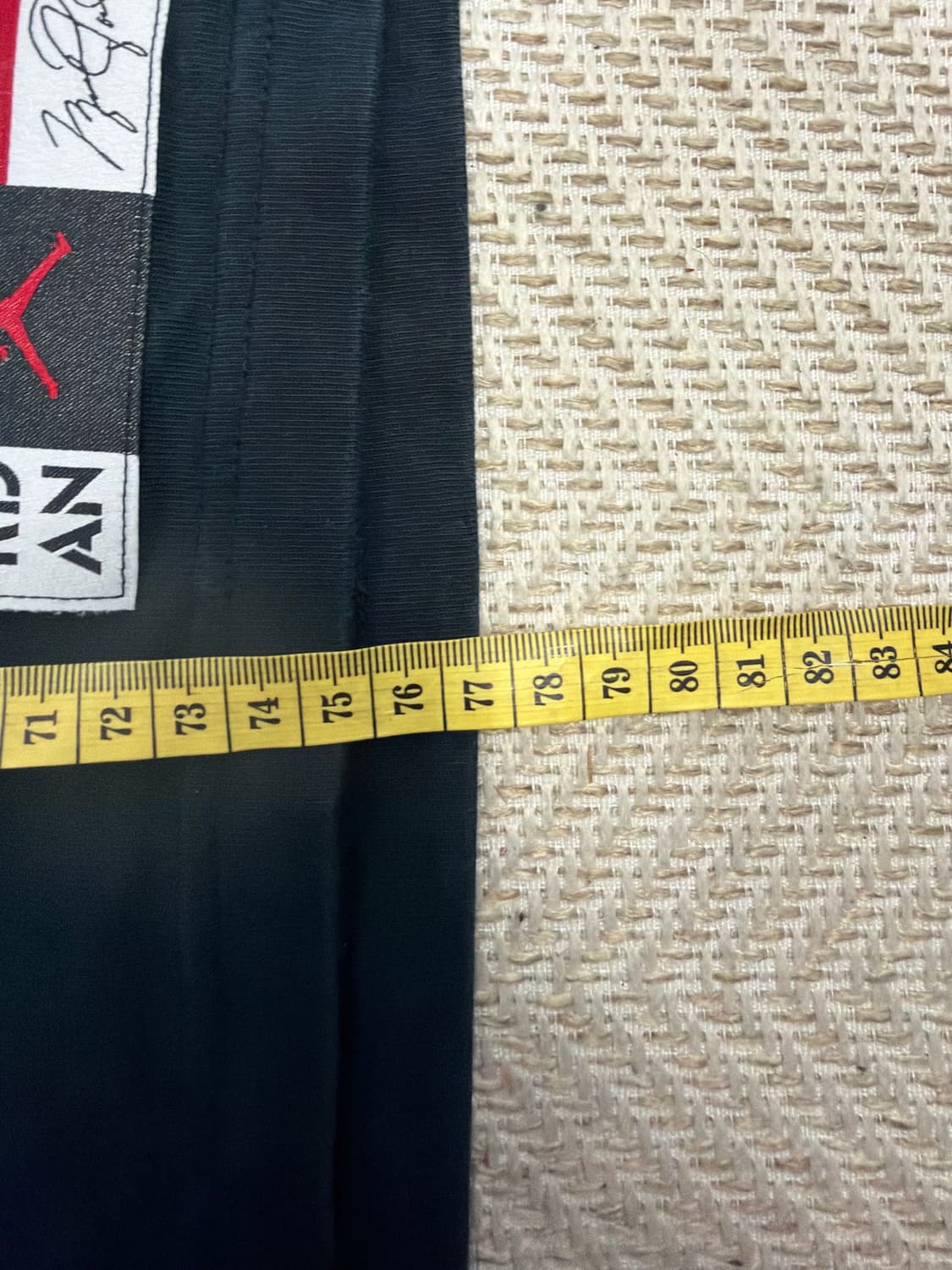 정품) 나이키 조던 23 오버핏 블랙 반팔티 XL 상품이미지10