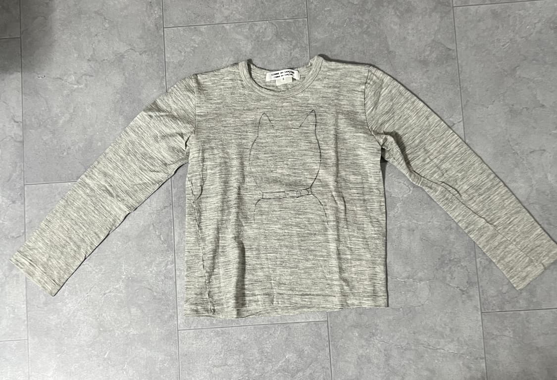 꼼데가르송 x 오하시 아유미 aw13 고양이 니트 (s) 상품이미지1