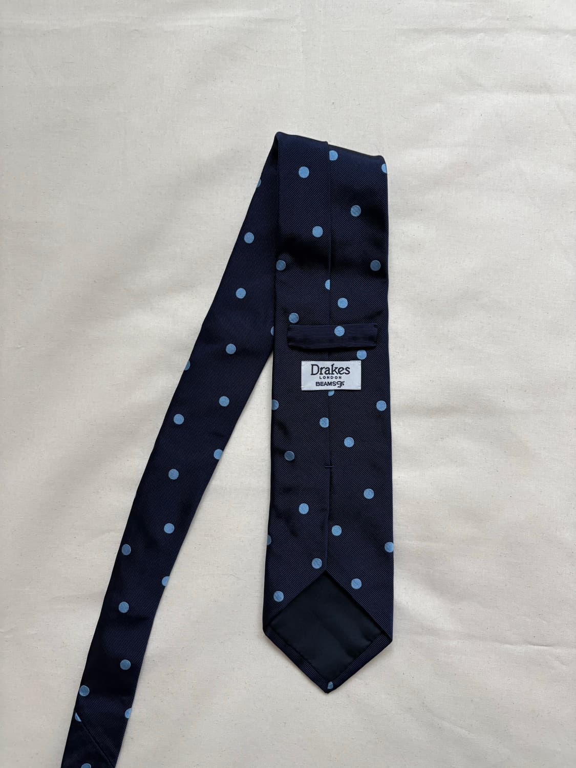 BEAMS X DRAKE’S dot tie 상품이미지3
