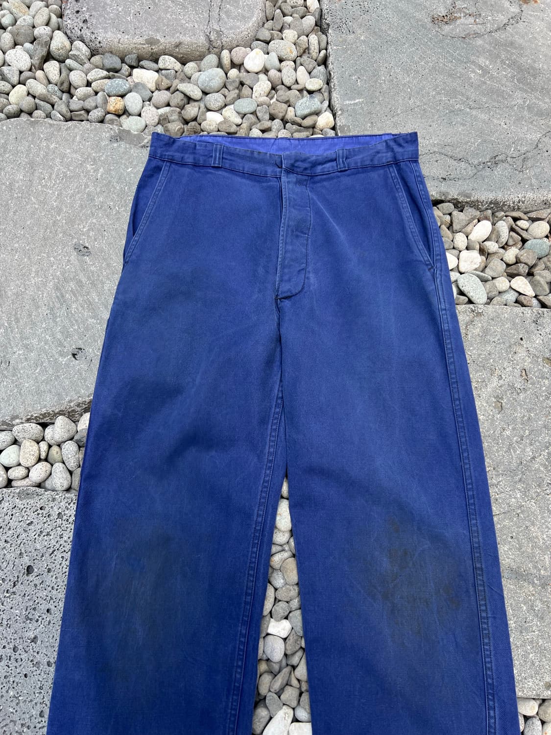 (30인치) OLD VINTAGE FADED BLUE 프렌치워크팬츠 상품이미지3