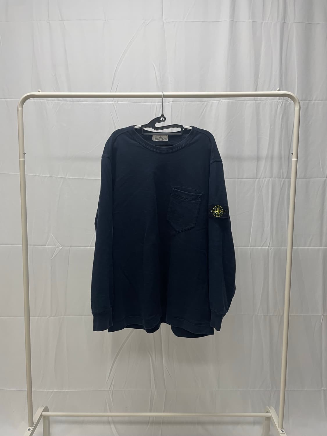 스톤아일랜드 포켓 롱슬리브 맨투맨 [3XL] 상품이미지1