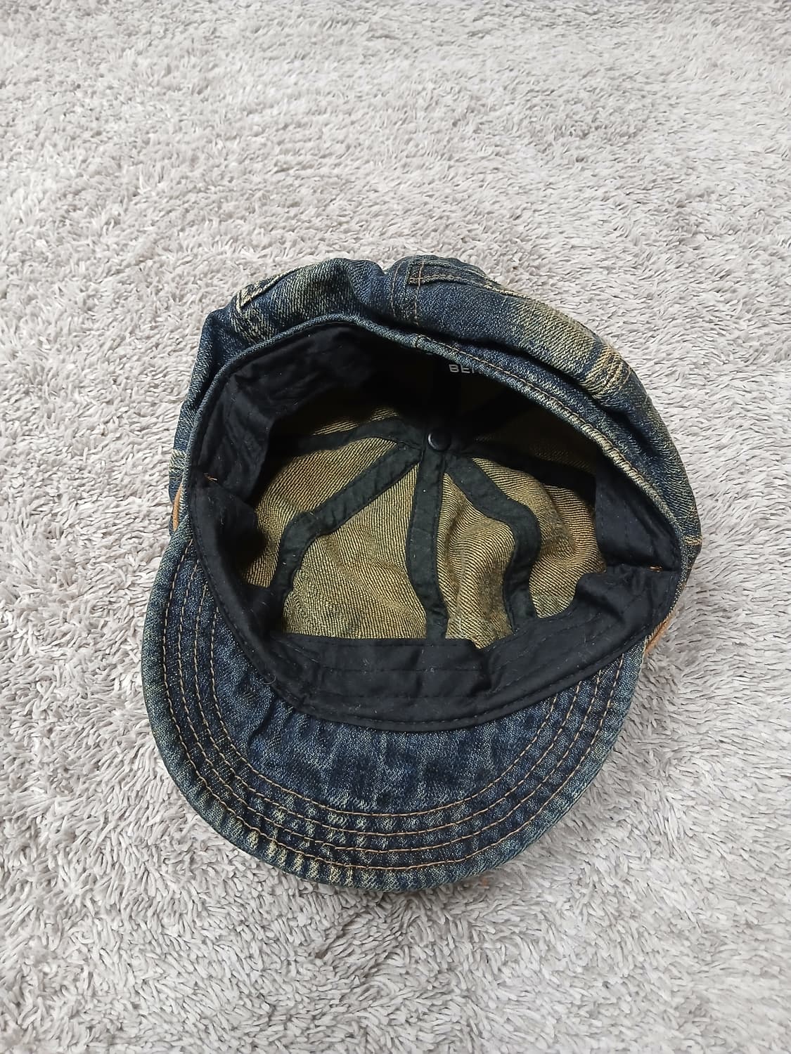 빈티지 버클 포인트 데님 빵모자 상품이미지8