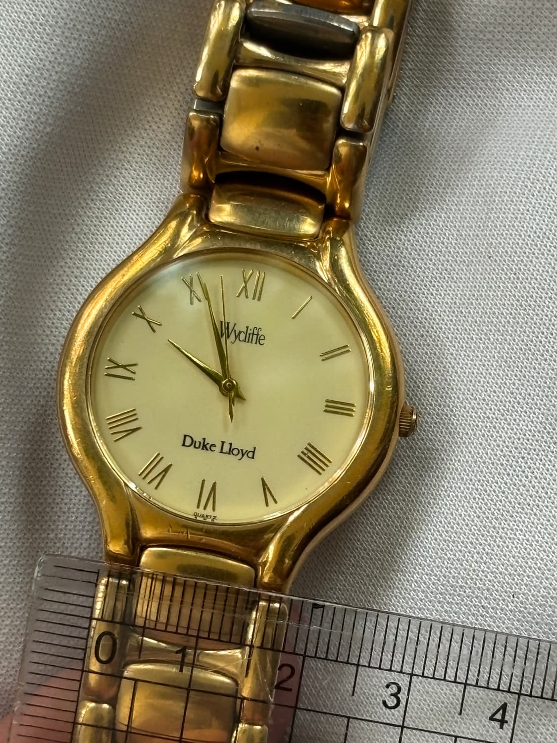 vintage wycliffe duke lloyd metal watch 상품이미지10