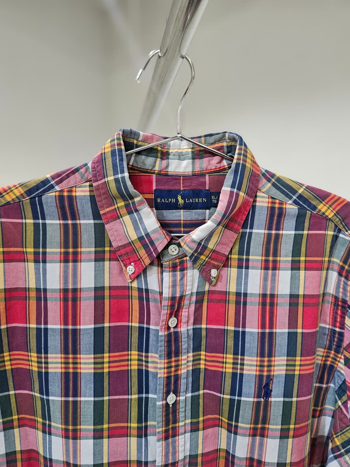 폴로랄프로렌 체크 셔츠 상품이미지3