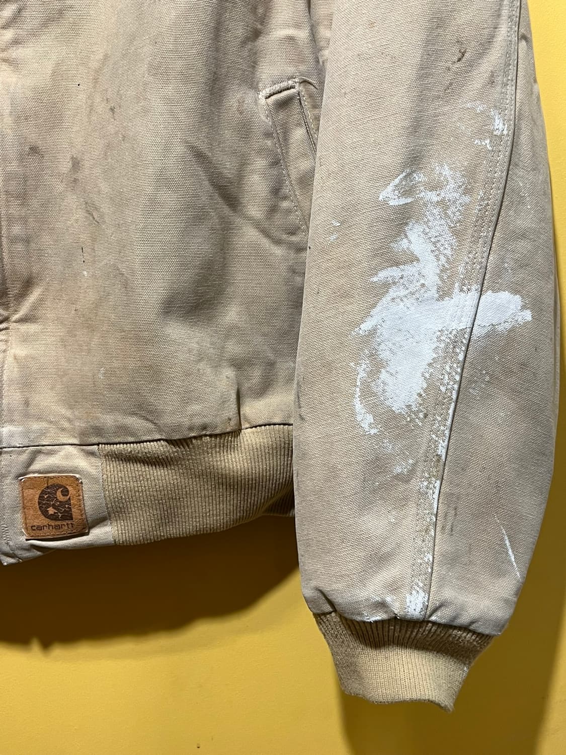 90s [L] 칼하트 산타페 워크 자켓 J14 WET 상품이미지5