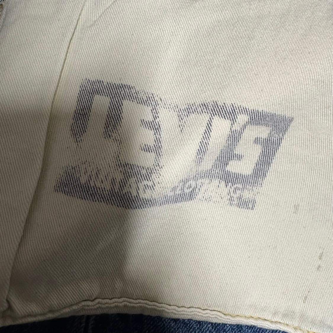 리바이스 lvc 55501 셀비지 데님팬츠 34/32 상품이미지9