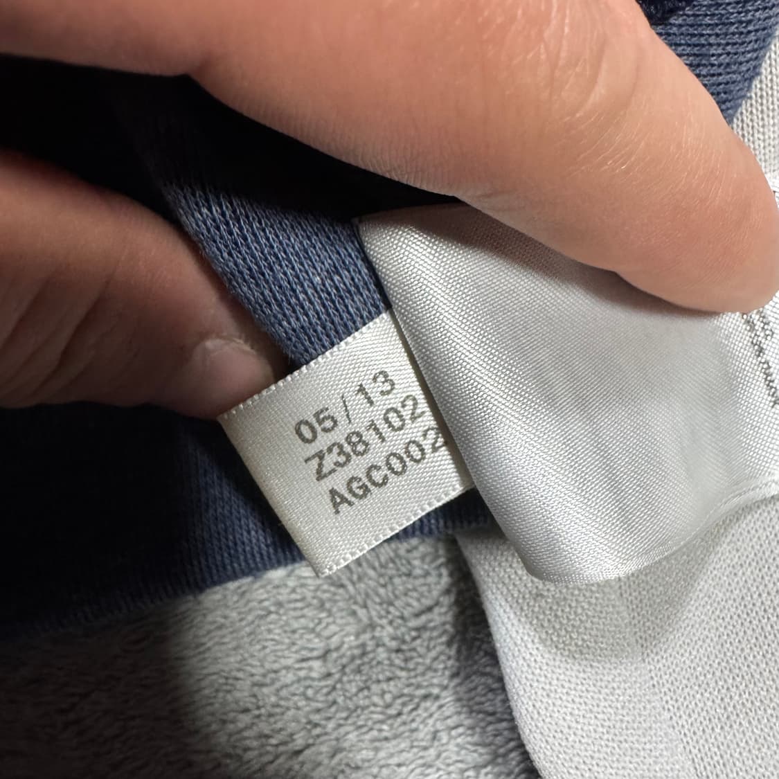 아디다스 대장급 파이어버드 네이비/화이트 배색  상품이미지5