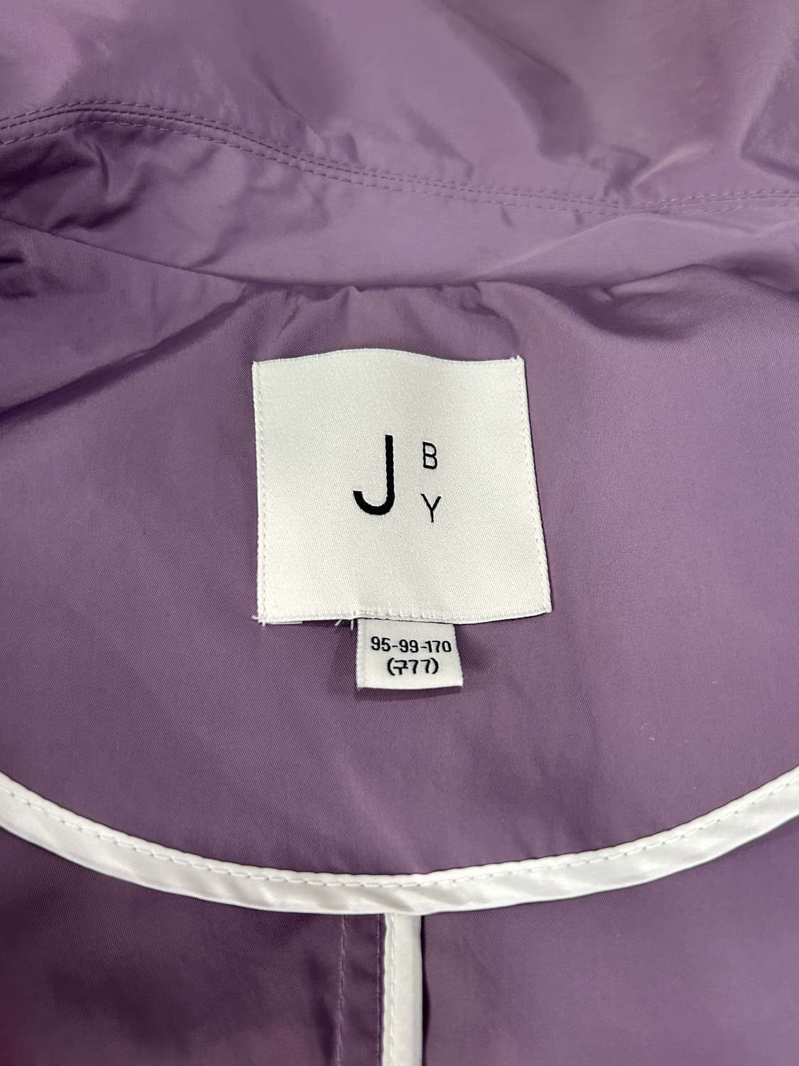J BY 제이바이 퍼플 트렌치코트 77-날씬88 상품이미지6