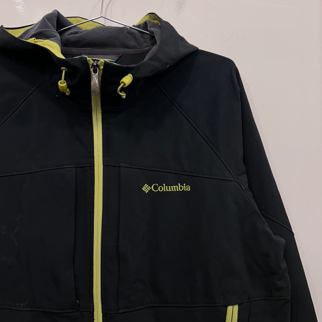 컬럼비아 옴니쉴드 이너후리스 배색 후드 바람막이 상품이미지1