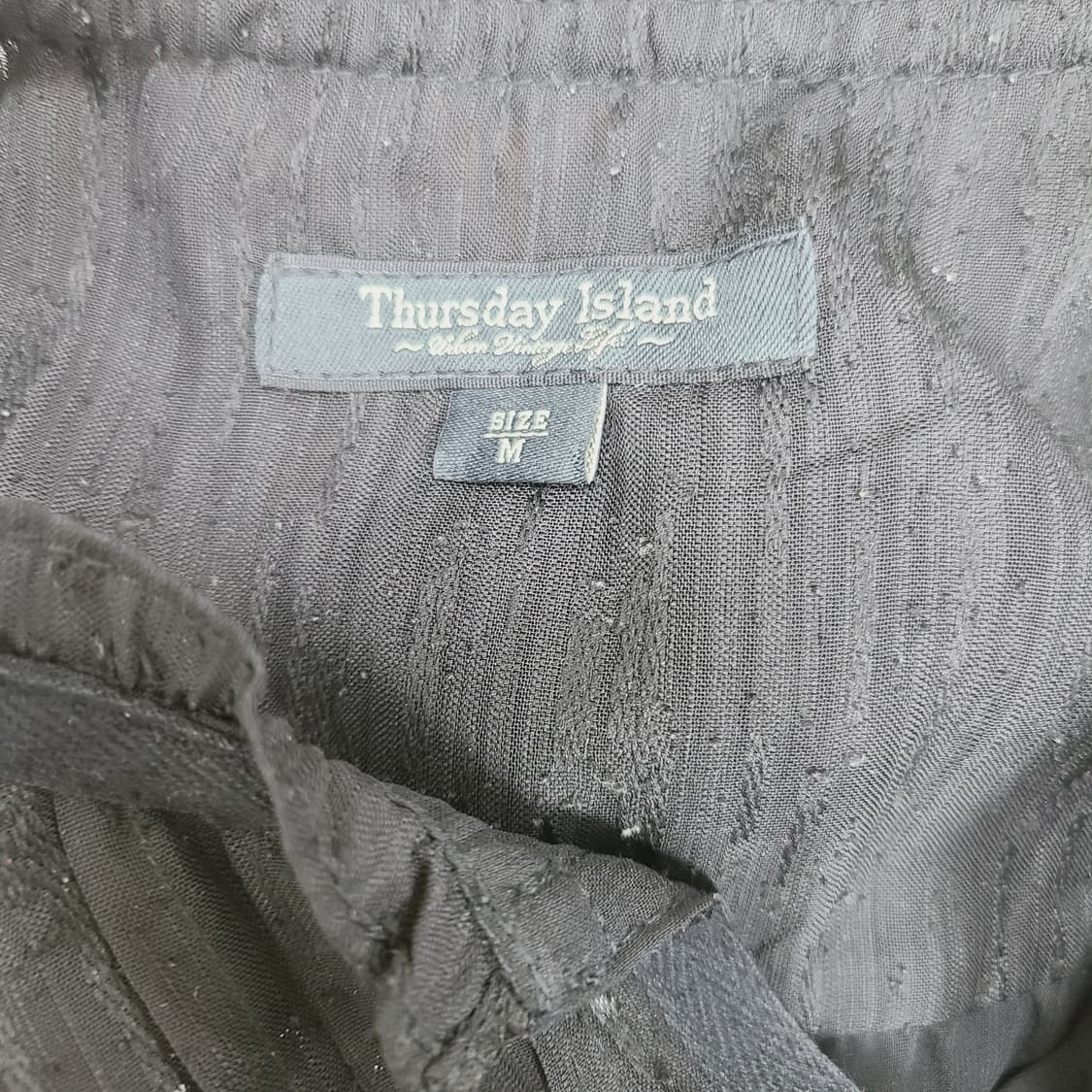 ​써스데이아일랜드 테슬 포인트 티어드 롱 원피스 (M 상품이미지6