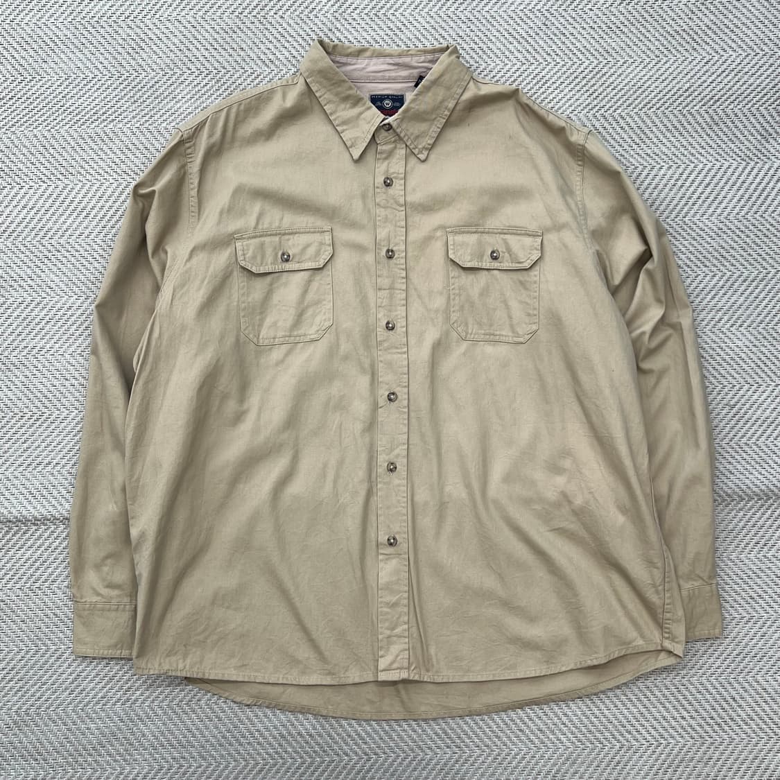 랭글러 투포켓 워크 셔츠 r2901 상품이미지1