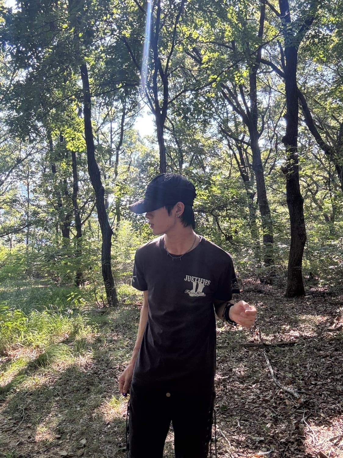 “Unknown” Y2K Mood Glitter Print Tee 상품이미지7