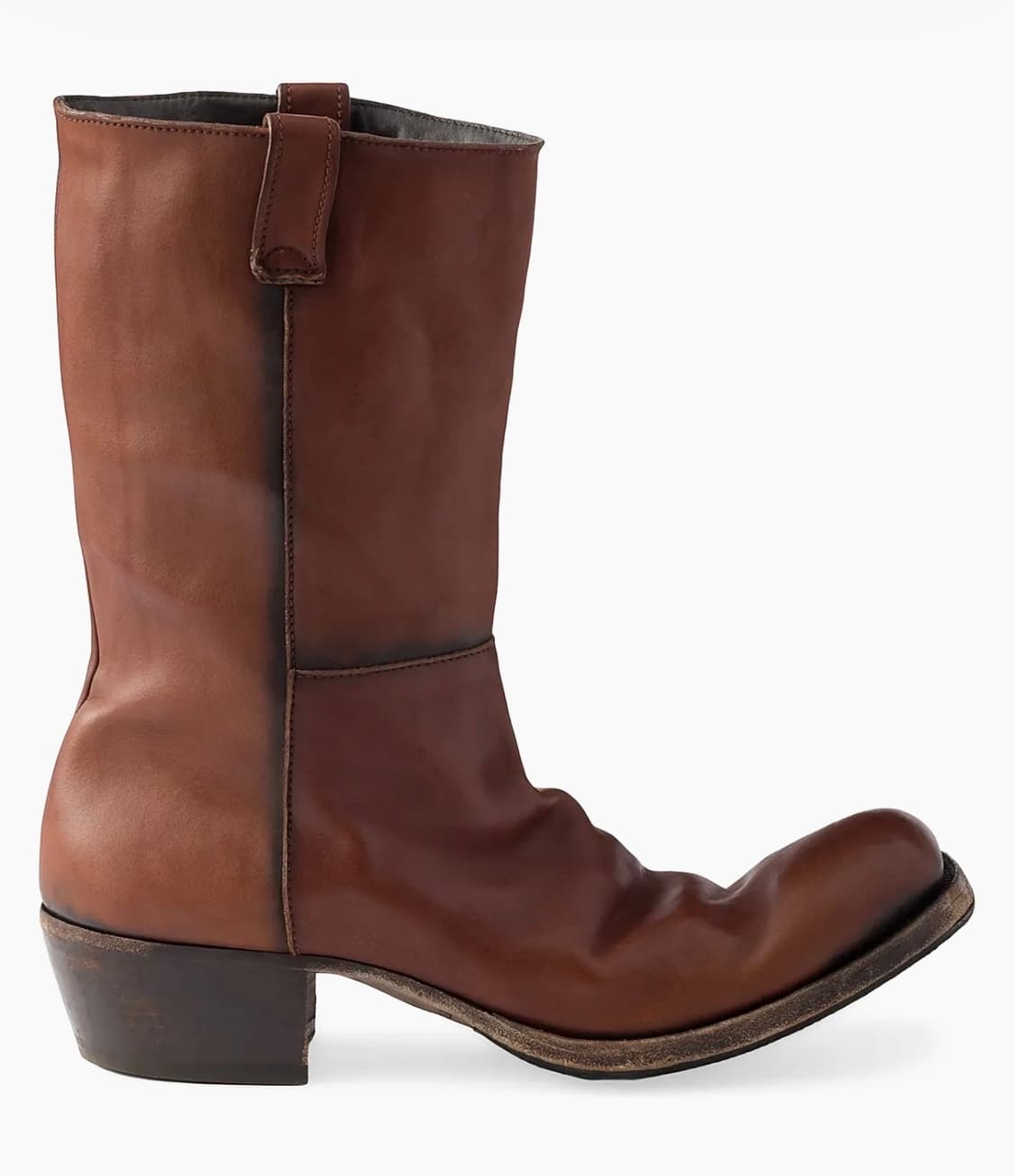 프라다 앤틱 레더 부츠 상품이미지2