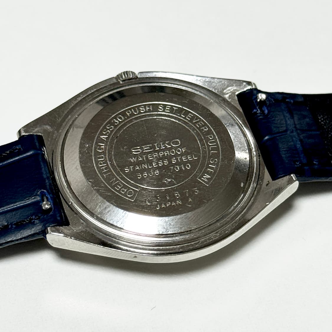70s 세이코 로드매틱 린넨다이얼 빈티지 5606-7010 상품이미지9
