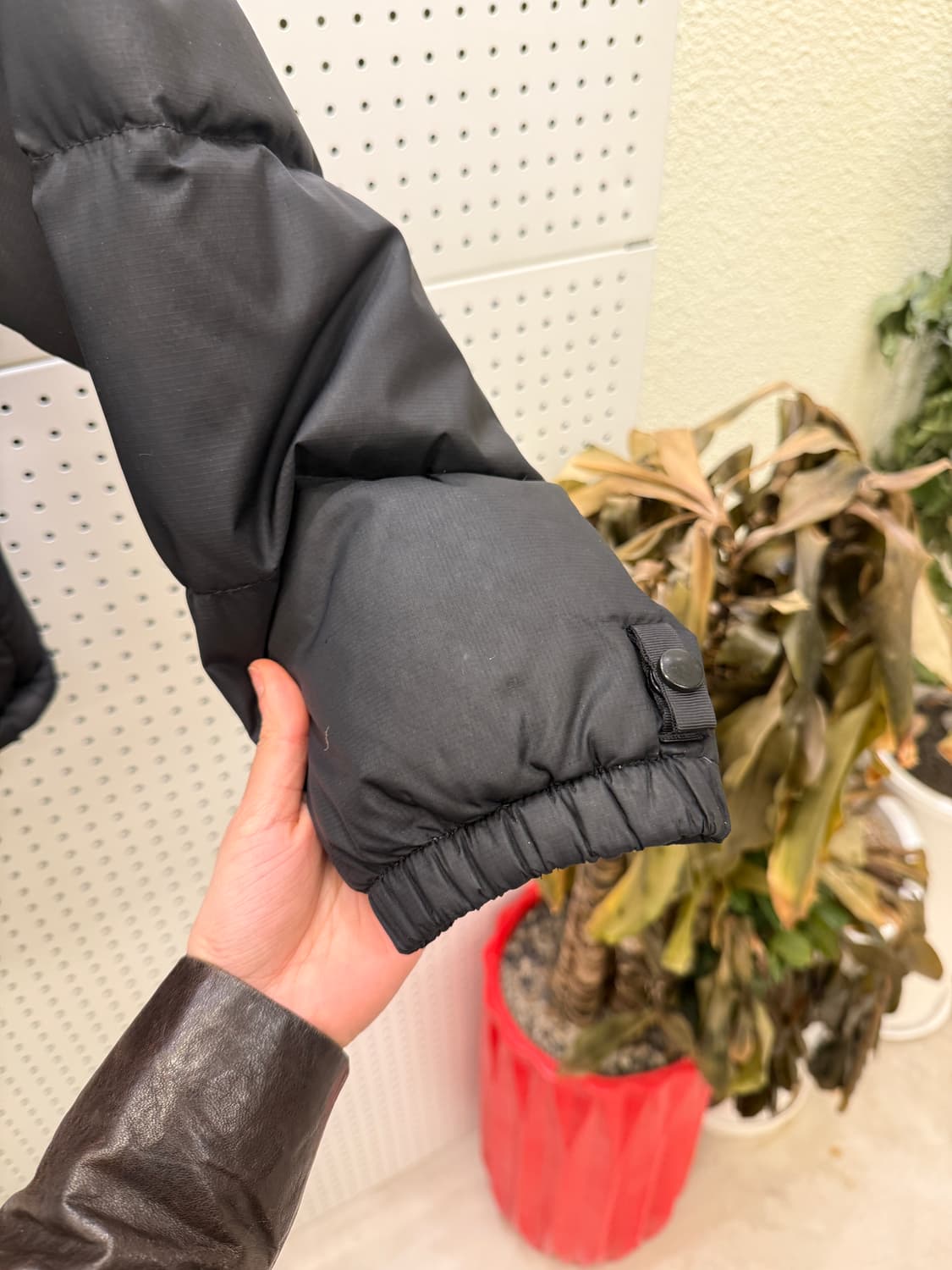 노스페이스 700 눕시 블랙 구스다운 패딩 U96 상품이미지4