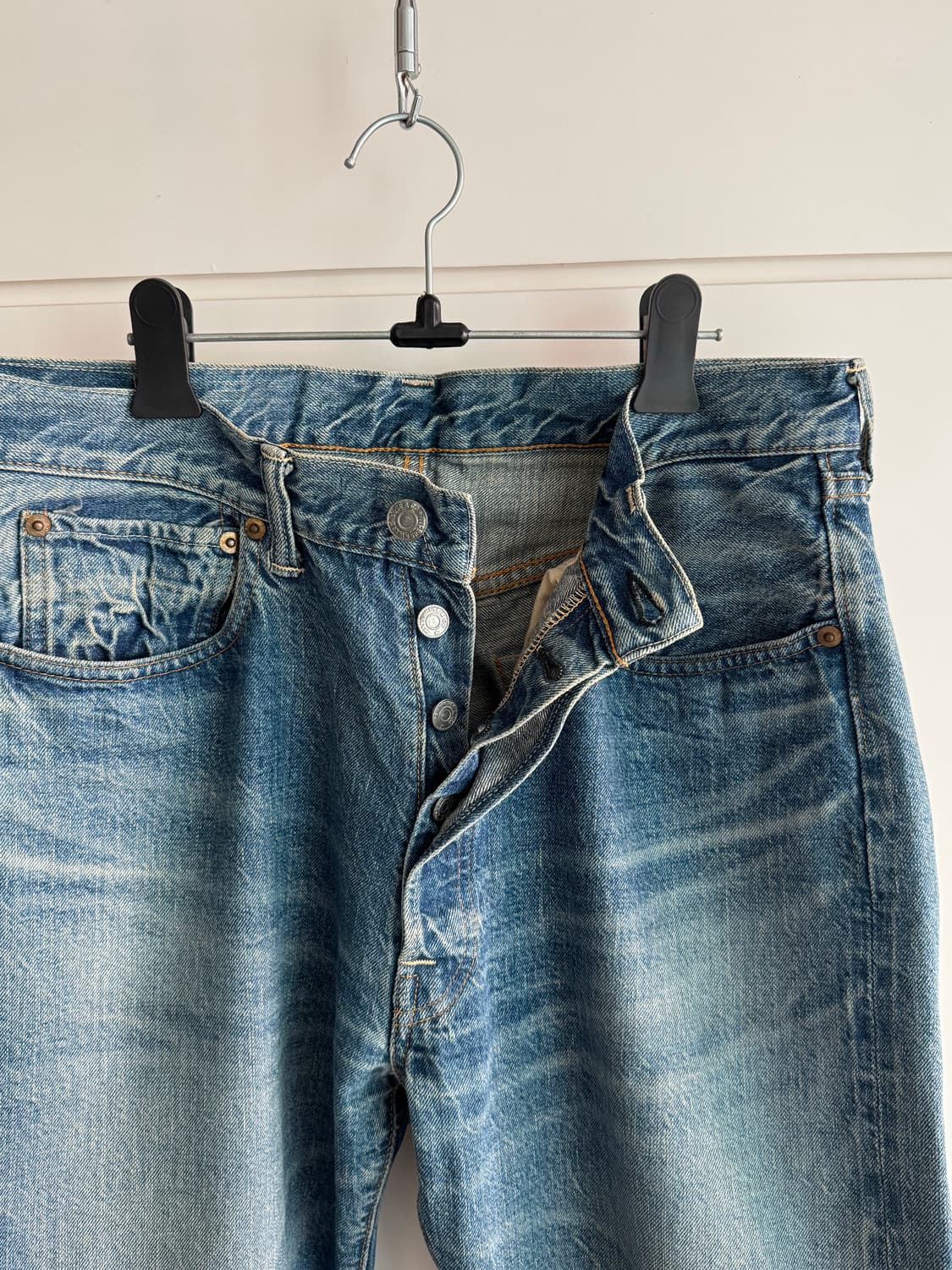 웨어하우스 1101 2nd hand, 32사이즈 라이트인디고 상품이미지6