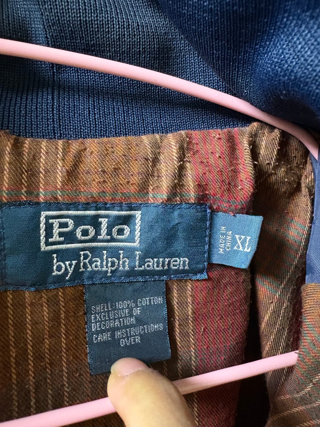 폴로 블루종 빈티지 자켓 상품이미지3