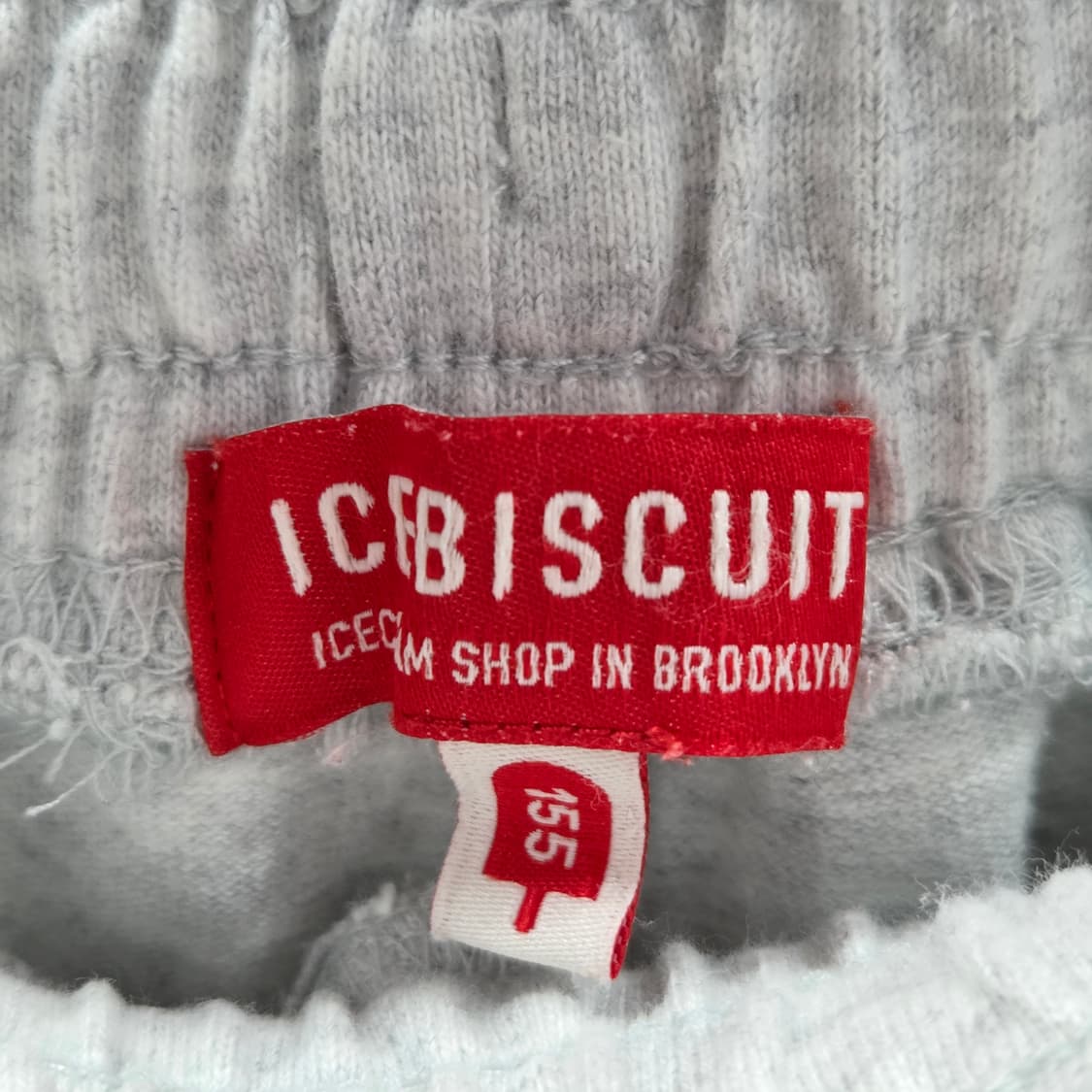아이스비스킷 키즈 원턱 스웨트 팬츠 155 상품이미지3