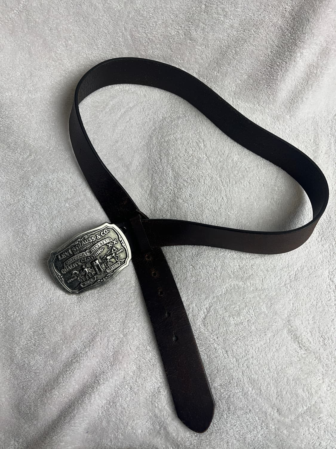 리바이스 빈티지 소가죽벨트 || 빈티지벨트 상품이미지2