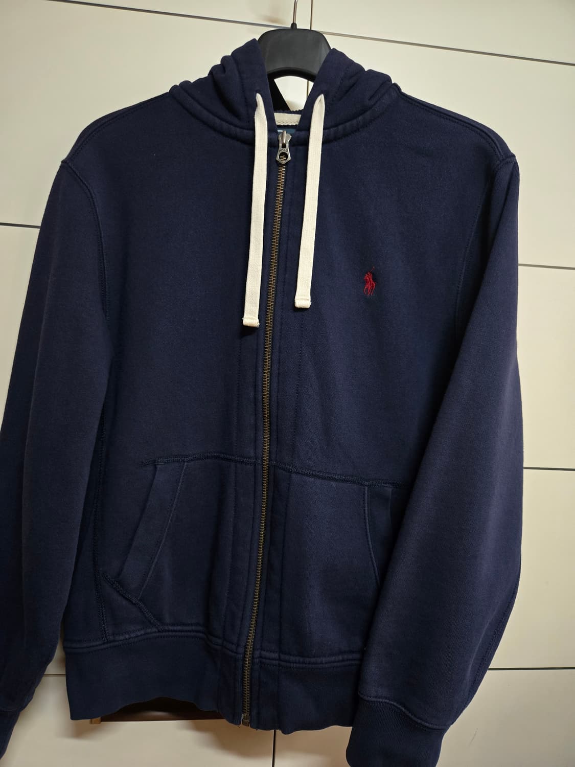 폴로 랄프로렌 네이비 후드 집업 상품이미지1