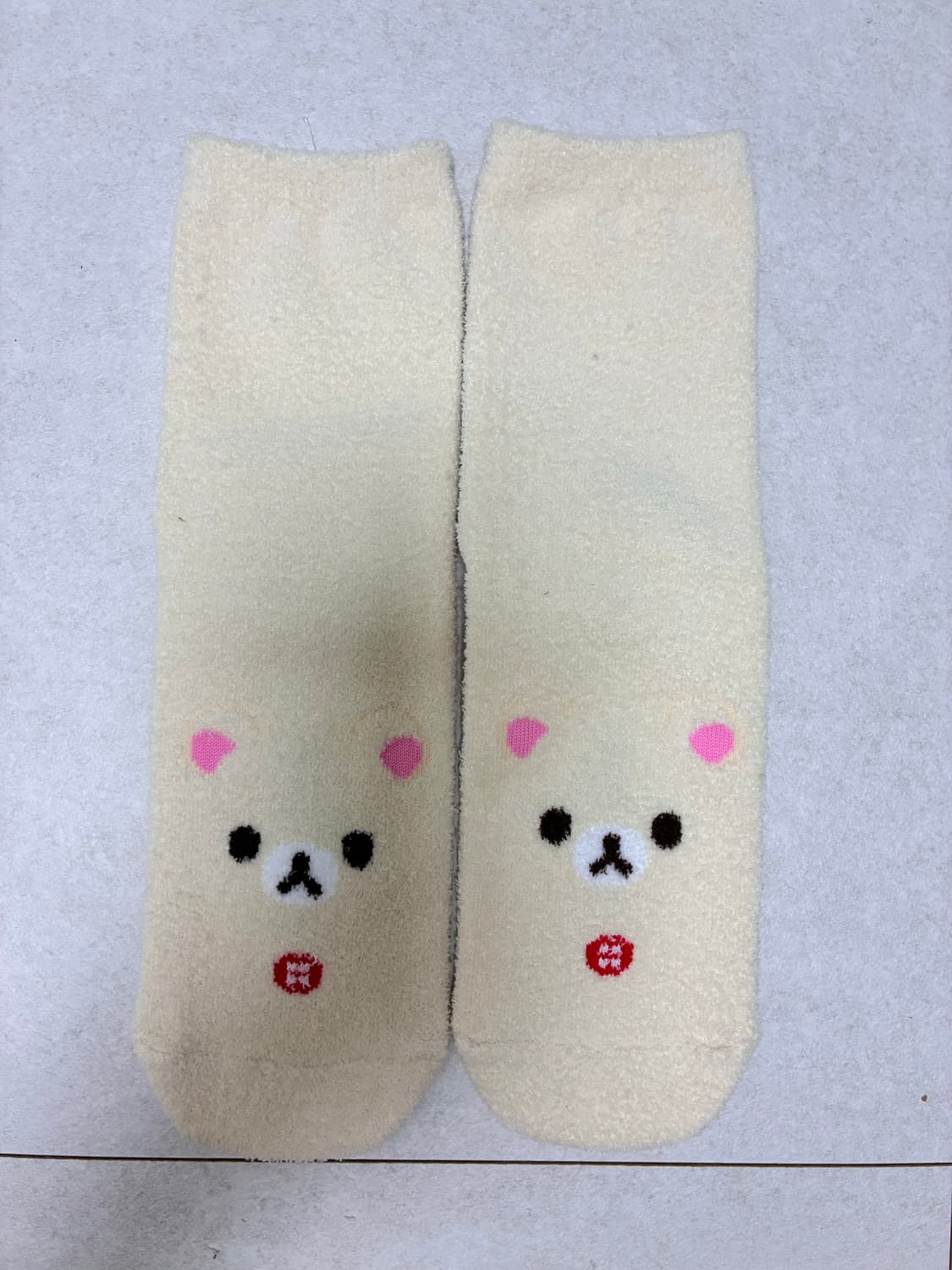 코리락쿠마 수면양말 상품이미지1