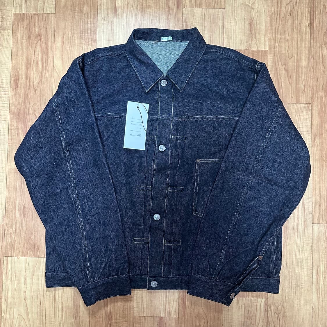 [새상품] 아프레쎄 타입1 데님 자켓 원워시 46 (AP-1001) 상품이미지3