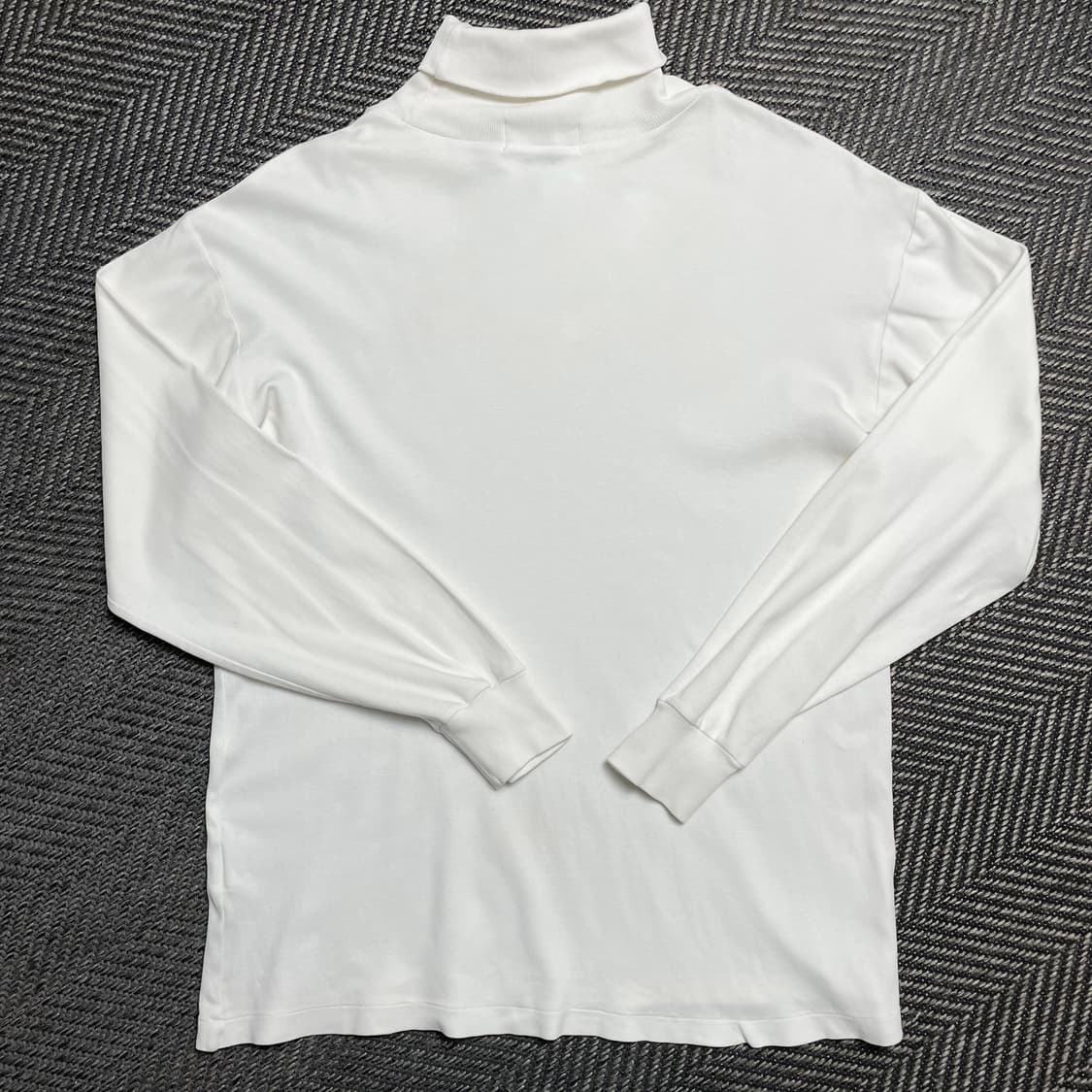 폴로 랄프로렌 포니 터틀넥 긴팔 티셔츠 화이트y 5096 상품이미지4