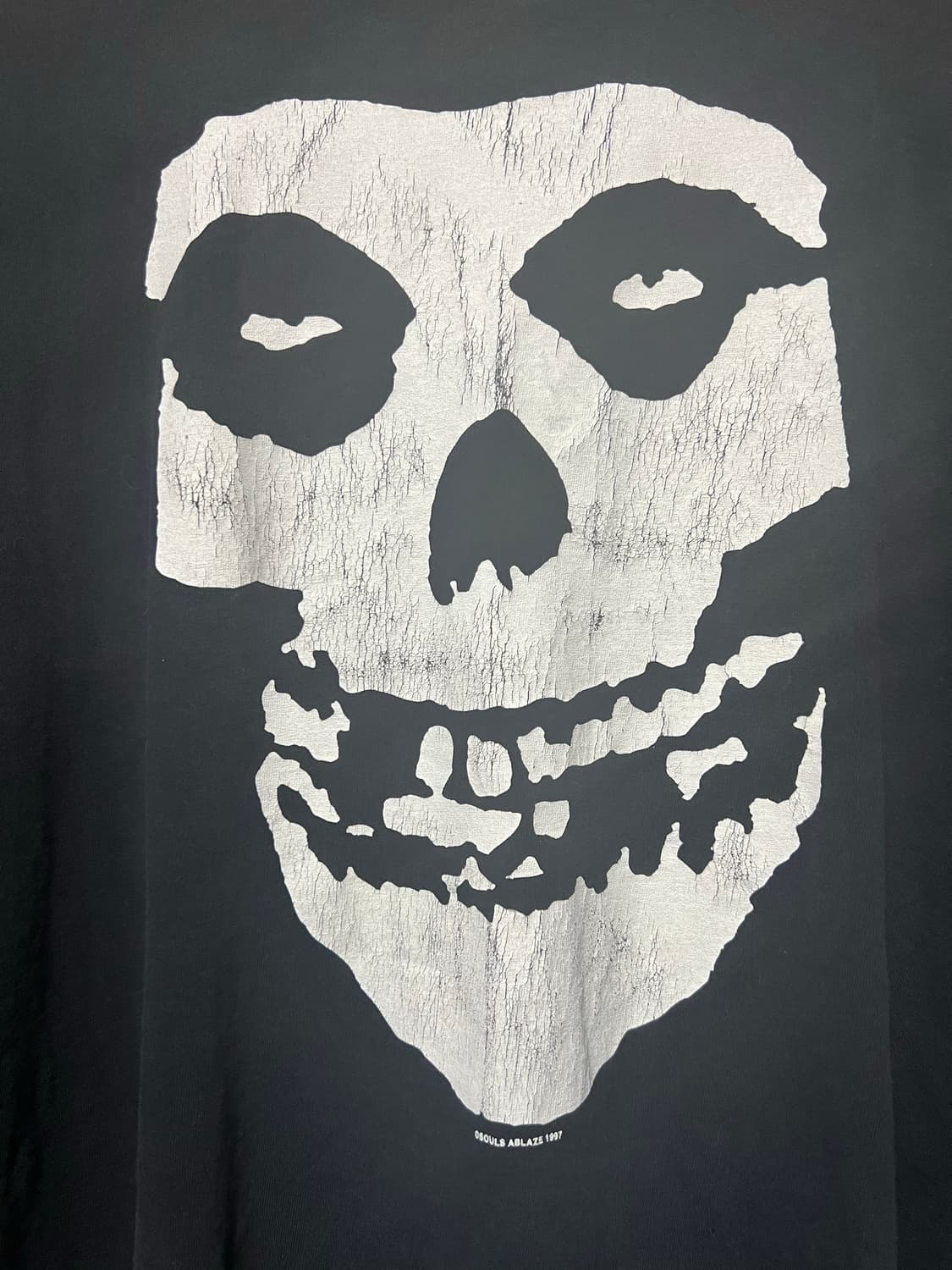 90s Misfits ghost 밴드 티셔츠 팝니다. 상품이미지3