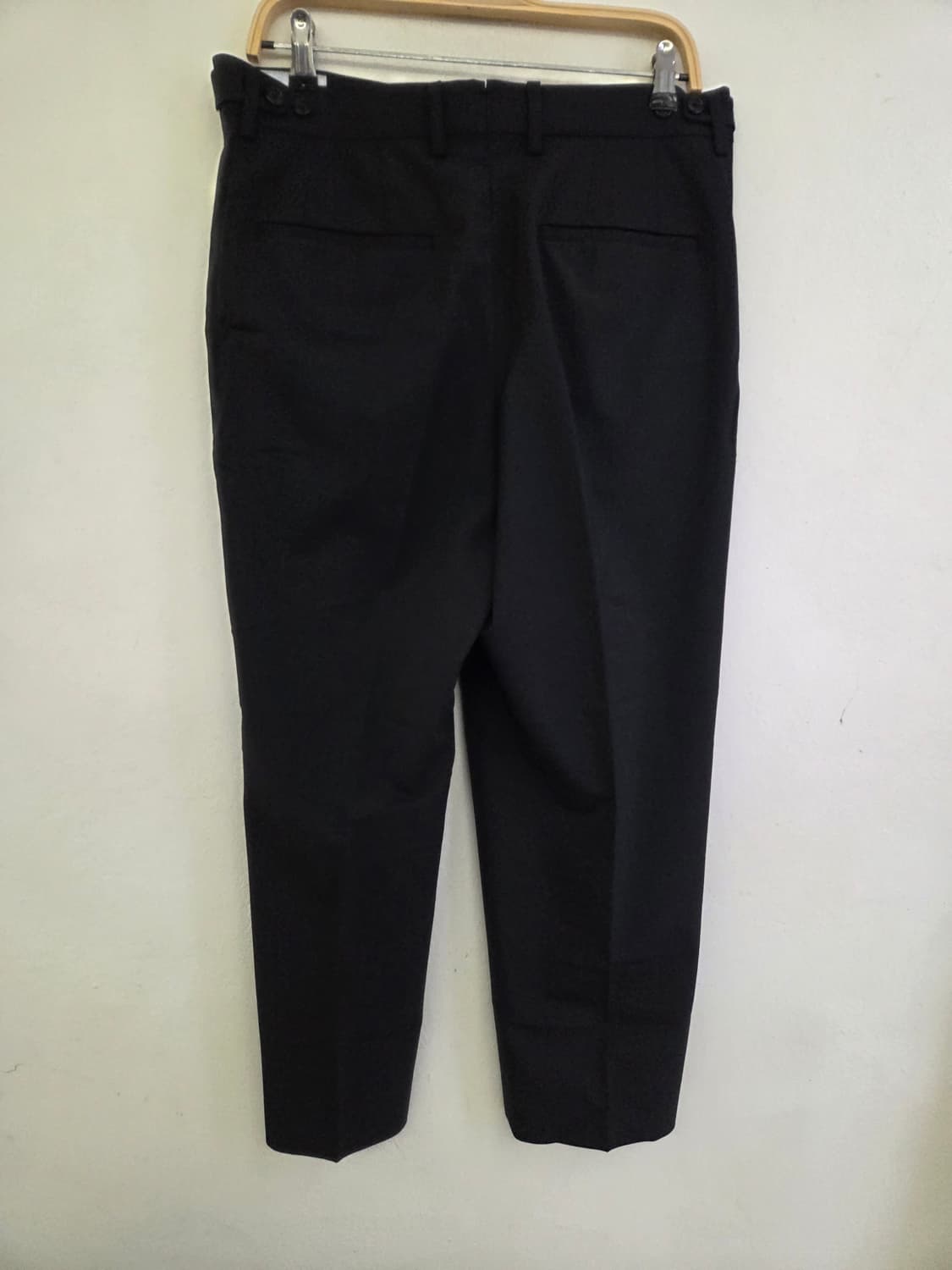 SOLID HOMME 블랙 슬랙스 48 상품이미지4