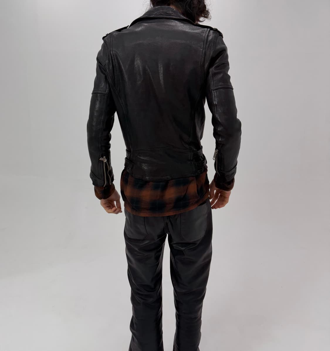 Vegetable sheepskin leather jacket 상품이미지3