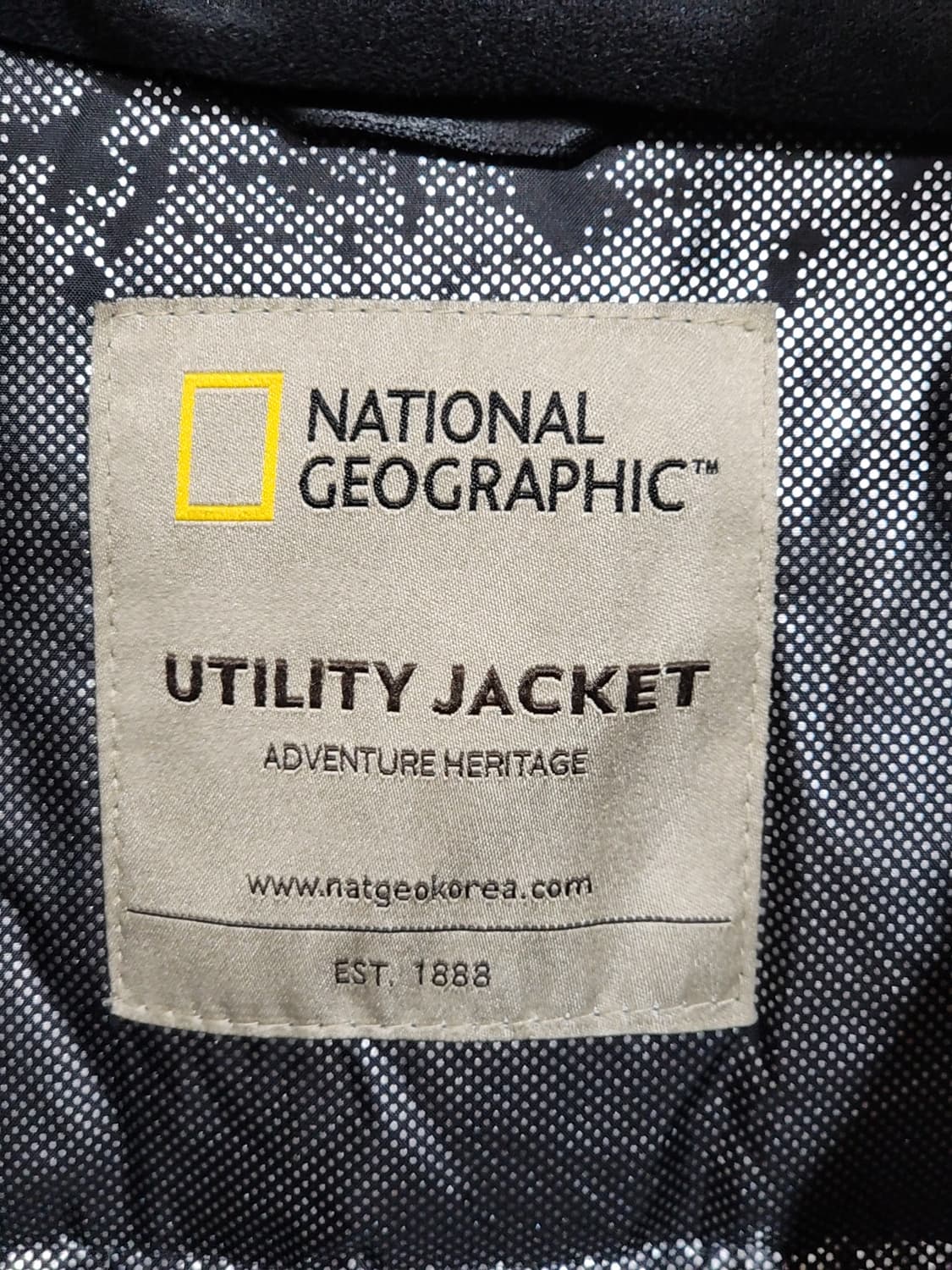 (XXL) 내셔널지오그래픽 오리털 패딩점퍼 와펜 빅사이즈 다운자켓 상품이미지3