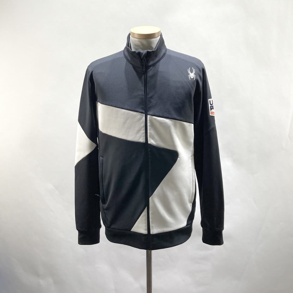 스파이더 남성스포츠기모집업자켓 블랙 100  상품이미지1