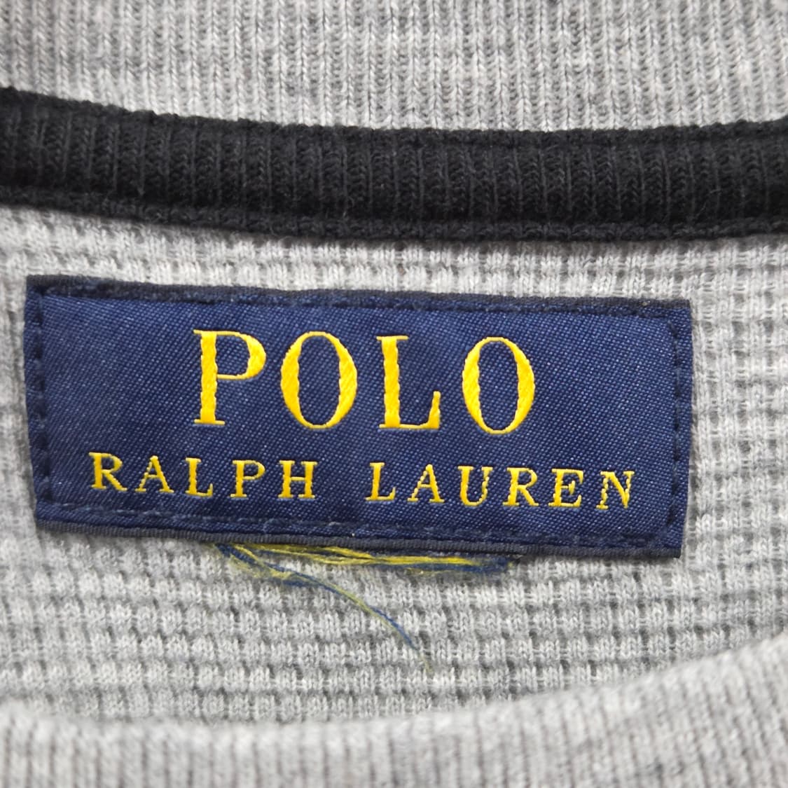 폴로랄프로렌 그레이 와플 반팔티 L  상품이미지3