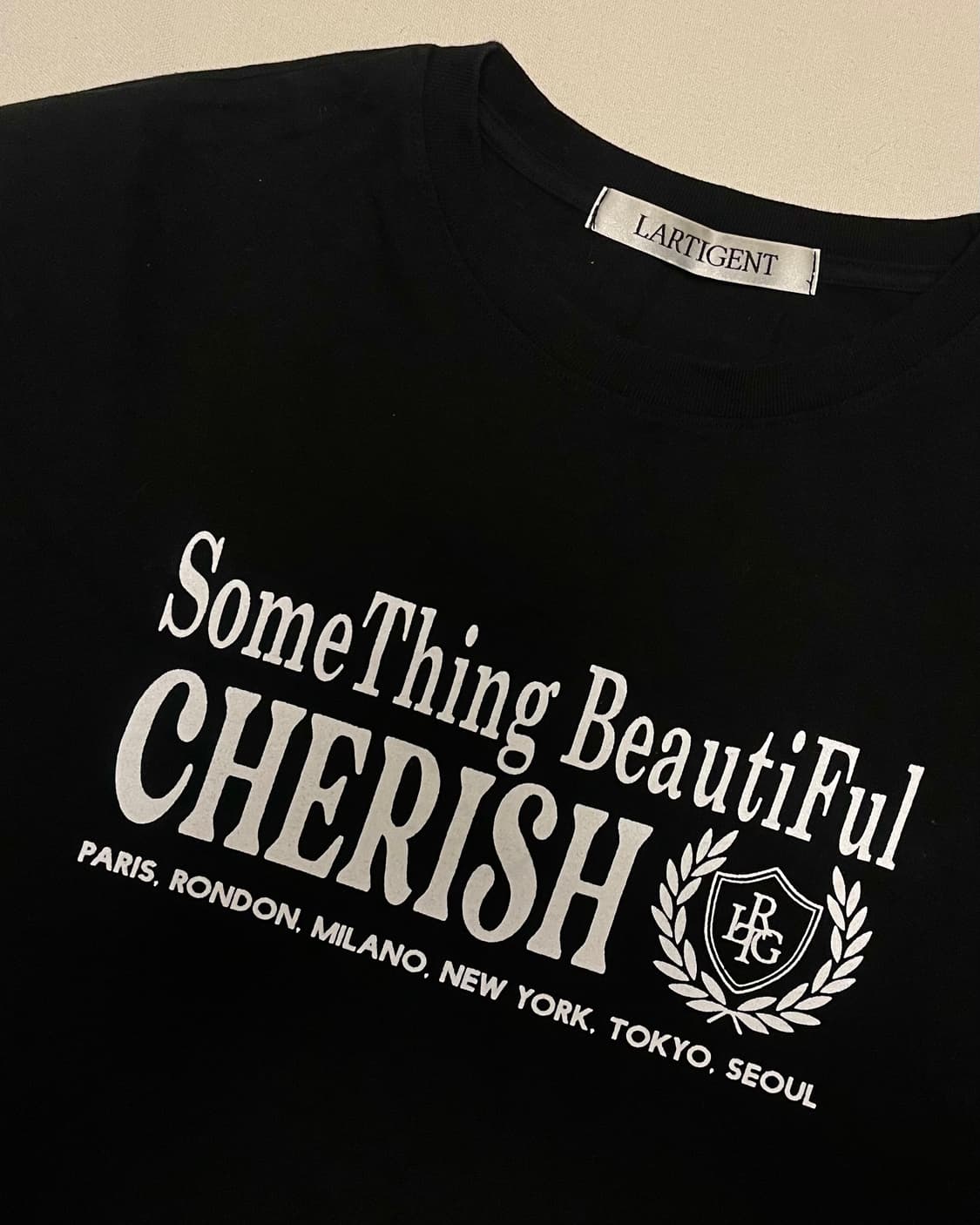 LARTIGENT printing T-shirt 상품이미지6