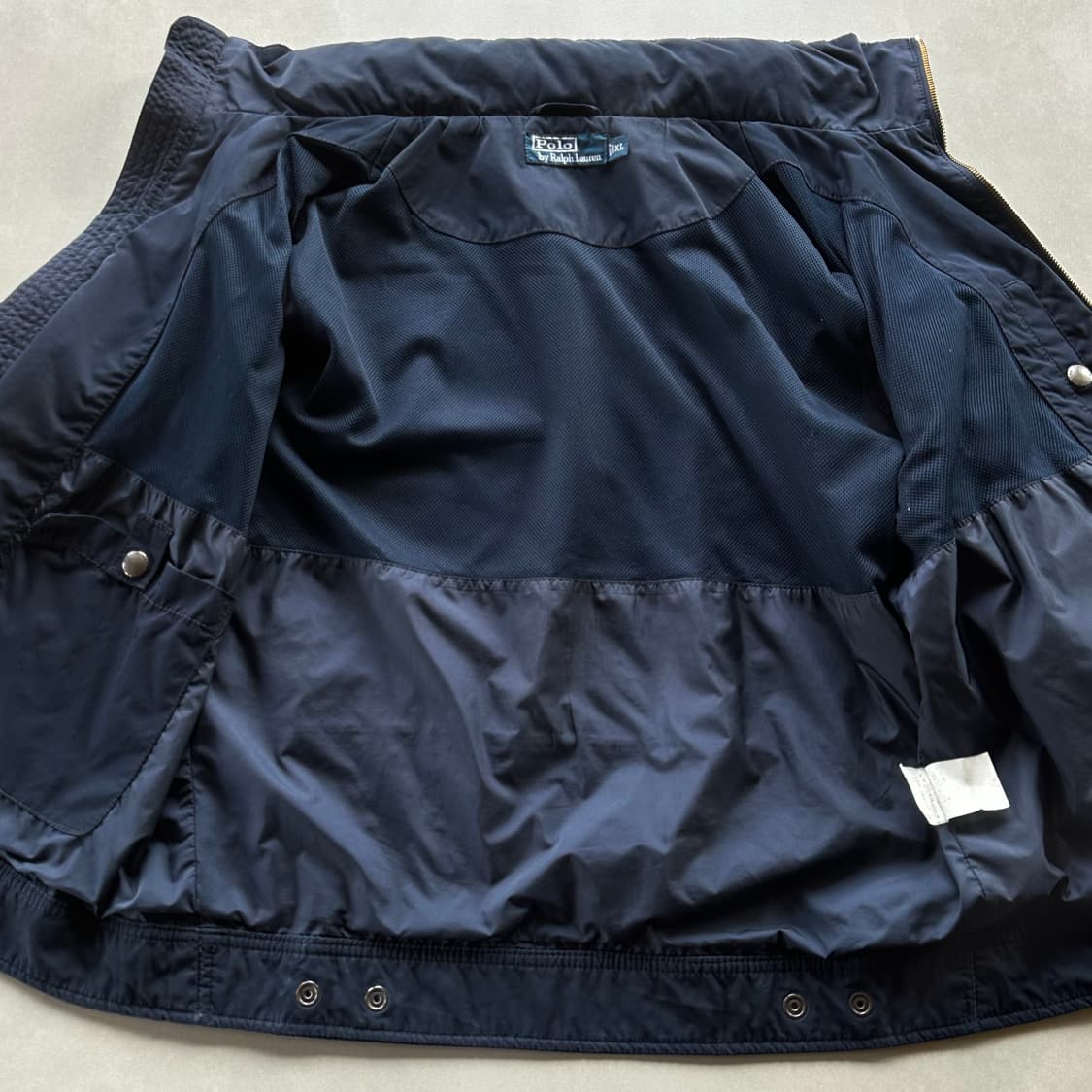 [M-L]폴로 랄프로렌 바라쿠다 폴리쉘 페리 바람막이 자켓 네이비 상품이미지8