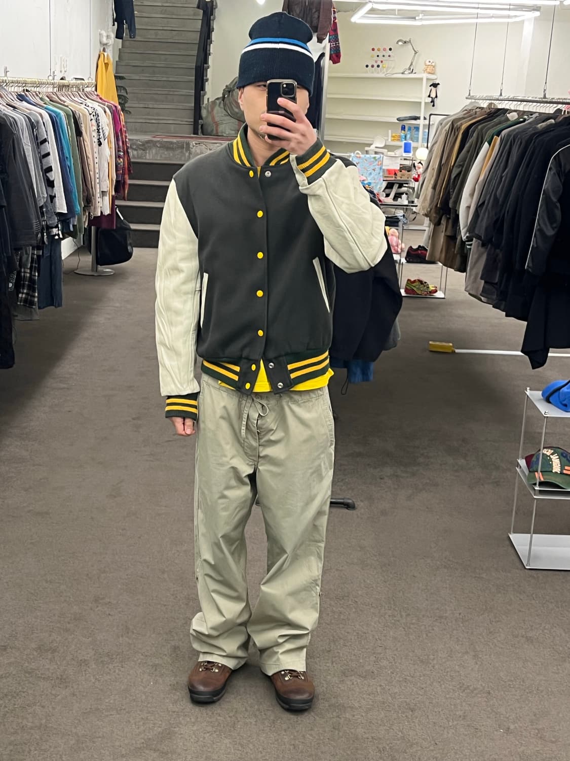 90s USA 골든베어 바시티 상품이미지9