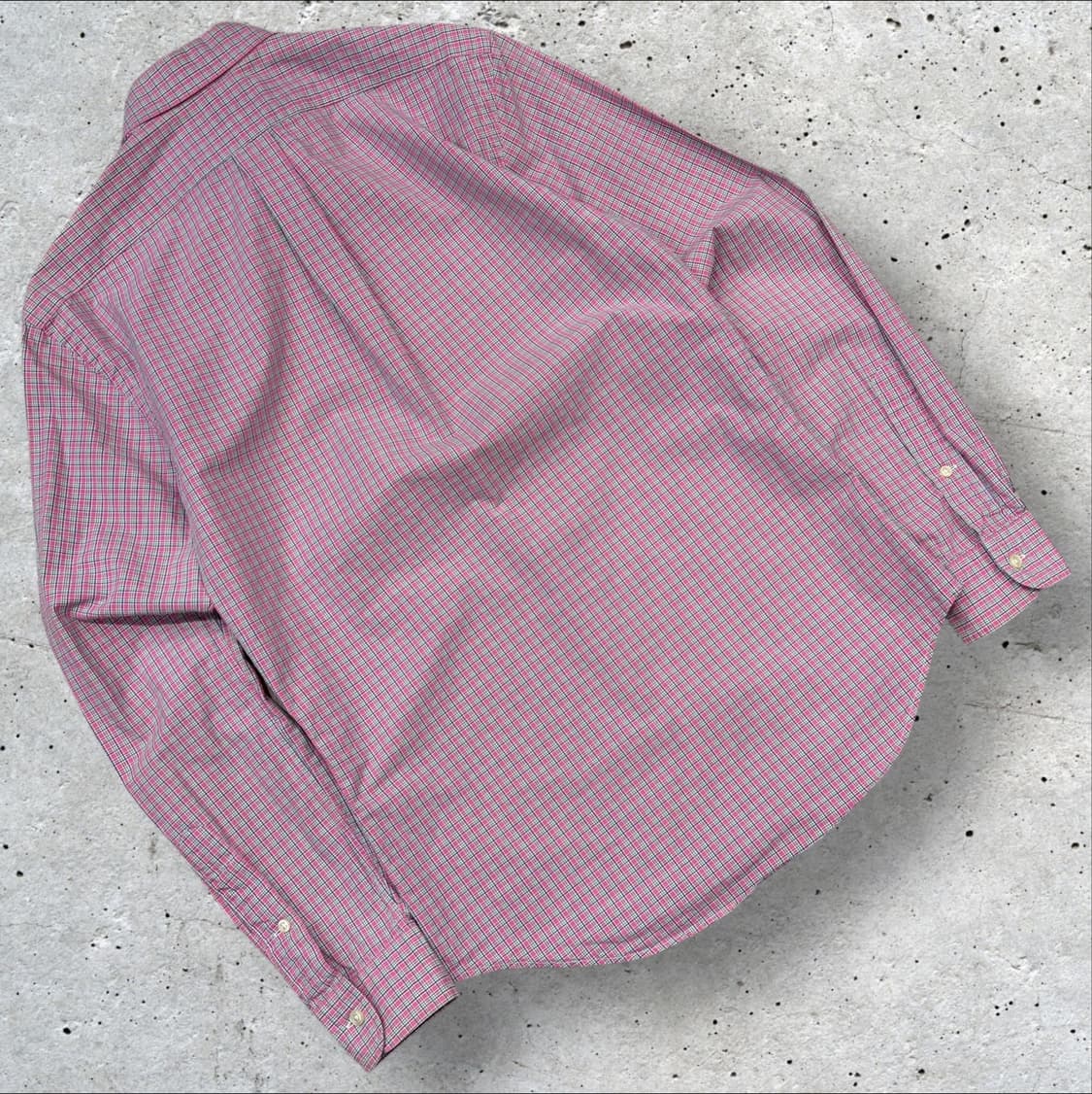 [S] 폴로 랄프로렌 핑크 체크 셔츠 C254 상품이미지2