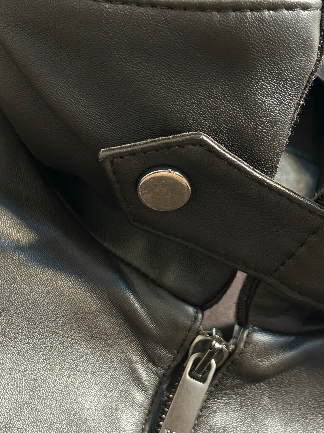 엠포리오 아르마니 레더 블루종 자켓 상품이미지4