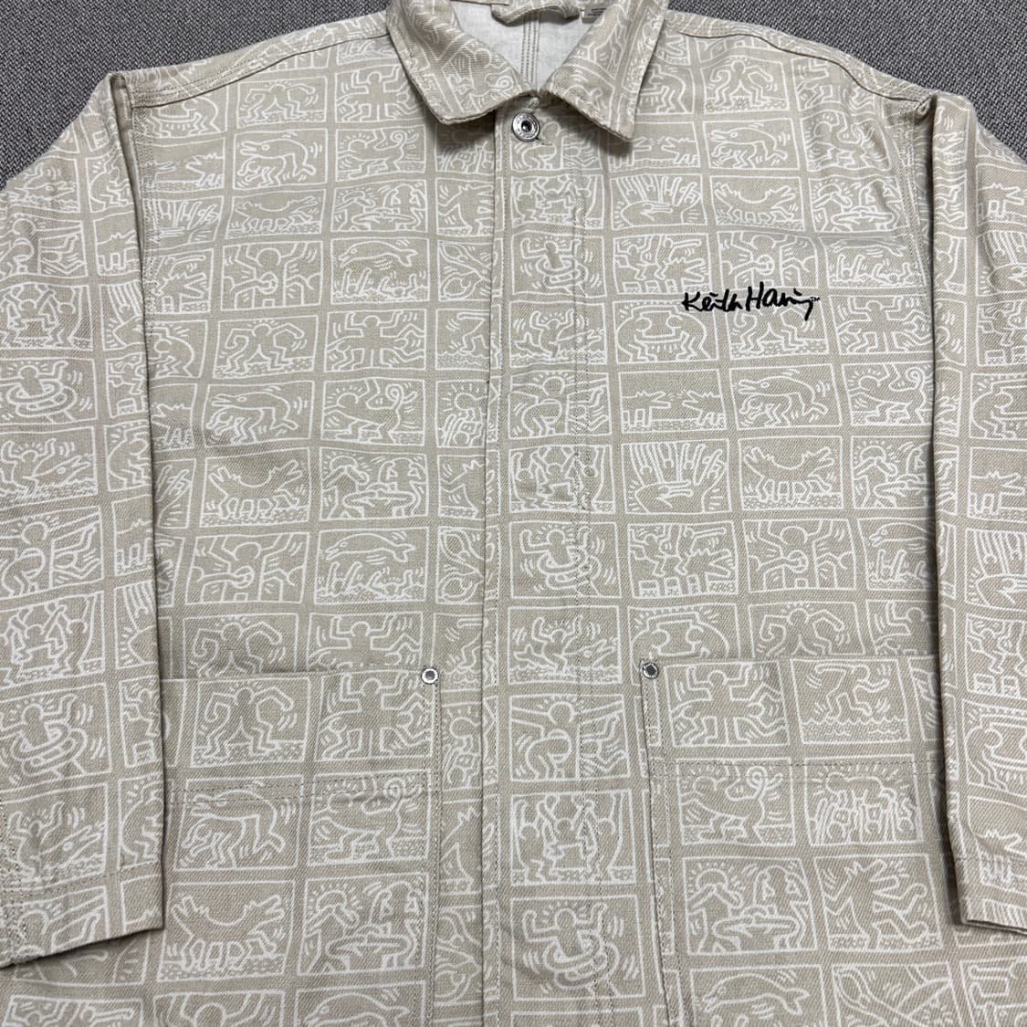 H&M 키스해링 콜라보 워크자켓(L) 상품이미지2